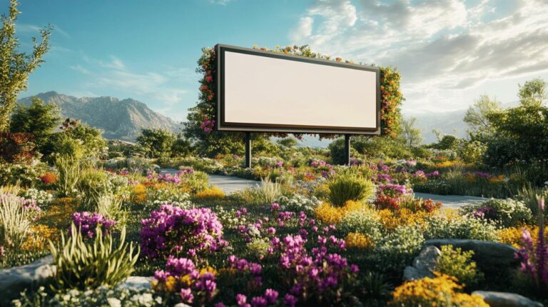 Louer son jardin pour un panneau de pub : combien ca rapporte ? Guide complet des revenus publicitaires